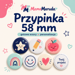 Przypinka 58mm